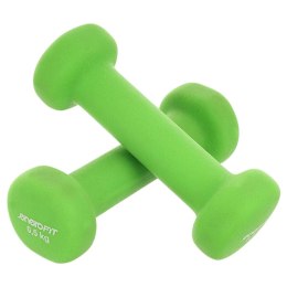 ZESTAW HANTLI NEOPRENOWYCH 2x0,5KG ENERO FIT