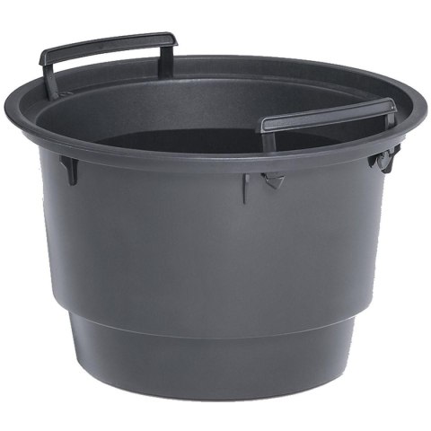 DONICZKA DO KWIATÓW MILLY NA NODZE 24CM BIAŁA