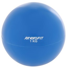 PIŁKA WAGOWA Z OBCIĄŻENIEM 1KG NIEBIESKA ENERO FIT