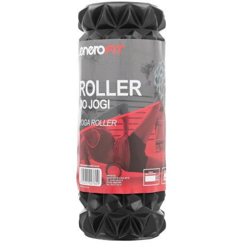 WAŁEK ROLLER DO ĆWICZEŃ CZARNY 14x33CM 865G ENERO FIT