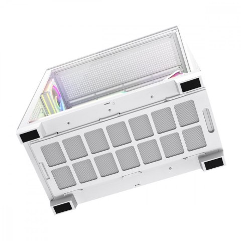 Obudowa PC VOLCANO STELLAR PLUS ARGB MIDI 5F Biała