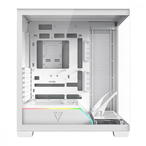 Obudowa PC VOLCANO STELLAR PLUS ARGB MIDI NF Biała