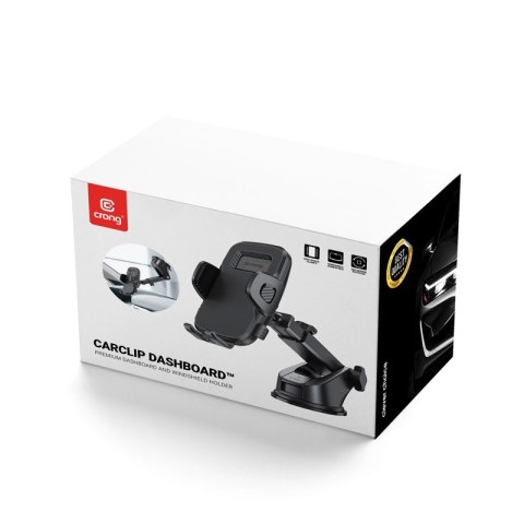 Carclip Dashboard - Uniwersalny uchwyt samochodowy 2w1 na kokpit i szybę