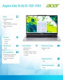 Notebook Aspire Lite 15 AL15-72P-71X1 i7-13620H, 15.6, FHD IPS, 16GB DDR5, 1TB SSD, NoOS