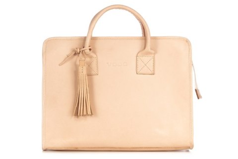 Chwost skórzany brelok Vintage P42 NATURAL