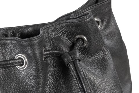 Czarna torebka damska worek VOOC EP22