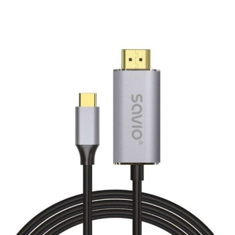 Kabel USB-C-HDMI v2.0 CL-199 2m