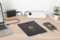 Listwa zasilająca biurkowa, 3 gniazda Schuko, 2x USB-A (2x 12W), 1x USB-C (30W) z zaciskiem na blat, kabel 1,5m, biała