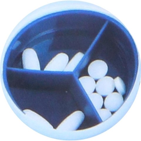 SHAKER KOKTAJLI DO ODŻYWEK BIDON 550ML DUNLOP NIEBIESKI