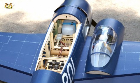 Samolot F8F BearCat 2.0m (klasa 30-40 cc) ARF - VQ-Models