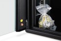 Szafa sieciowa wisząca Dynamic 19" 12U rack 607x600x450mm, drzwi szyba, czarna, niezłożona, 60kg