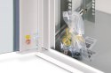 Szafa sieciowa wisząca Dynamic 19" 12U rack 607x600x450mm, drzwi szyba, szara, niezłożona, 60kg