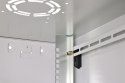 Szafa sieciowa wisząca Dynamic 19" 12U rack 607x600x600mm, drzwi szyba, szara, niezłożona, 60kg