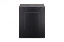 Szafa sieciowa wisząca Dynamic 19" 16U rack 785x600x600mm, drzwi szyba, czarny, niezłożona, 60kg