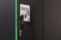 Szafa sieciowa wisząca Dynamic 19" 16U rack 785x600x600mm, drzwi szyba, czarny, niezłożona, 60kg