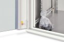 Szafa sieciowa wisząca Dynamic 19" 16U rack 785x600x600mm, drzwi szyba, szary, niezłożona, 60kg