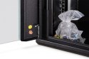 Szafa sieciowa wisząca Dynamic 19" 7U rack 385x600x450mm, drzwi szyba, czarna, niezłożona, 60kg