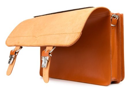 Teczka skórzana 2w1 VINTAGE P112 BLACK