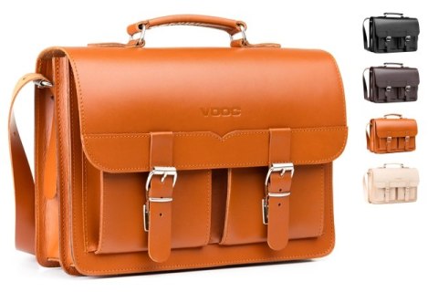 Teczka skórzana 2w1 VINTAGE P112 BROWN