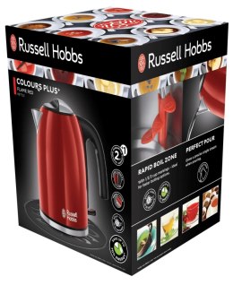 Czajnik RUSSELL HOBBS Colours Plus Flame (1.7L /2400W /Czerwony )