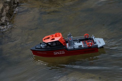 Łódź motorowa SNIG Rescue Turbojet Boat 2.4Ghz RTR Czarna - Heng Long 3702