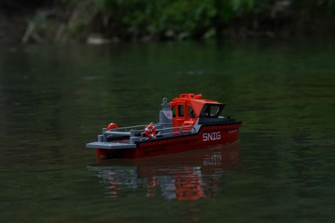 Łódź motorowa SNIG Rescue Turbojet Boat 2.4Ghz RTR Czarna - Heng Long 3702