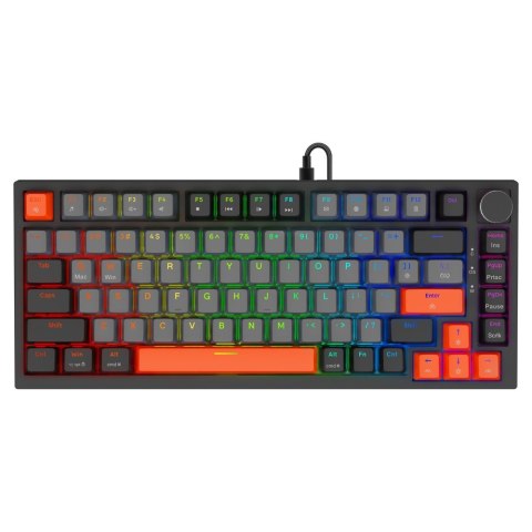 Klawiatura magnetyczna ASTRAL Black OUTEMU White Jade Magnetic RGB 3 kolory keycapów