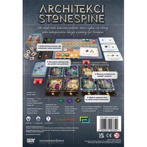 GRA ARCHITEKCI STONESPINE - OGRY GAMES