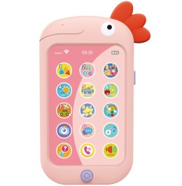 Zabawkowy telefon Huanger HE8035 (różowy)