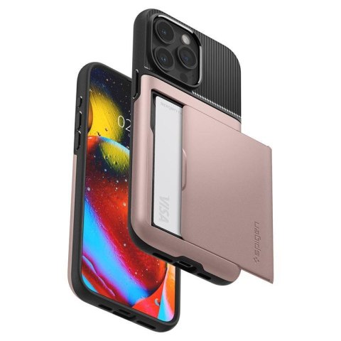 Etui case na iPhone 15 Pro Max Slim Armor CS - różowe