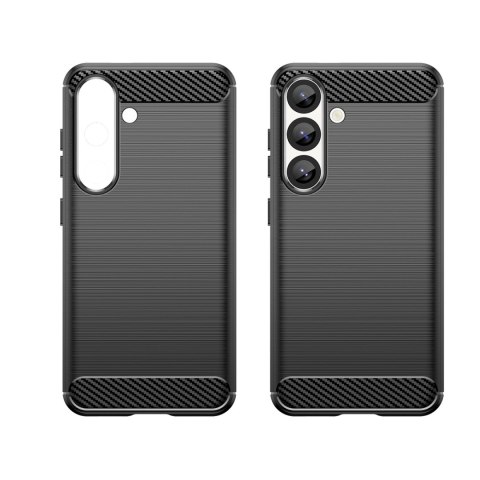 Etui elastyczne silikonowe na Samsung Galaxy F06 5G Carbon Case - czarne