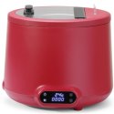 Kociołek termos elektryczny do zupy UNIQ 35-85 C 8 l 500 W - czerwony