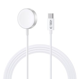 Ładowarka indukcyjna magnetyczna do Apple Watch USB-C 1.2m - biała