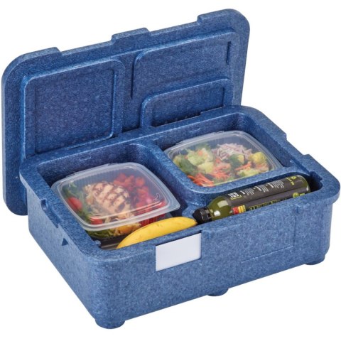 Pojemnik termoizolacyjny 4-komorowy Cam GoBox 480x350x167 mm - niebieski