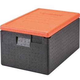 Pokrywa do pojemników Cam GoBox ładowanych od góry 600x400 mm - pomarańczowa