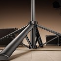 Selfie stick teleskopowy statyw do zdjęć z podwójną lampą i uchwytem na telefon 1.75m