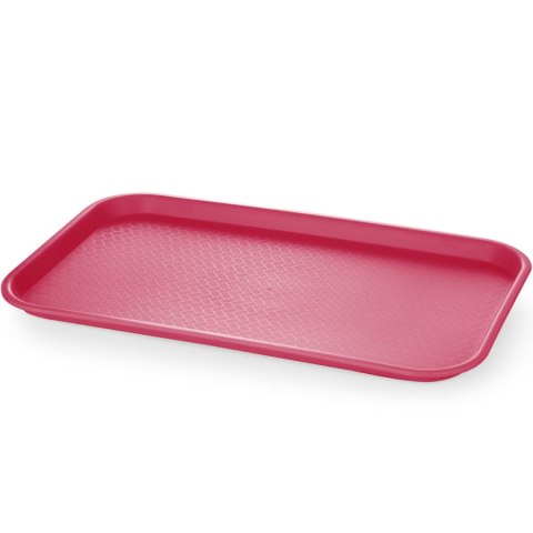 Taca do serwowania Fast Food GN 1/1 530x325 mm - czerwona