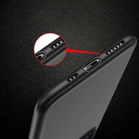 Etui case plecki elastyczne na iPhone 17 Pro Soft Case - czarne