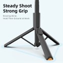 Selfie Stick kijek do zdjęć statyw tripod składany z pilotem Bluetooth 146 cm