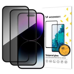 Szkło hartowane prywatyzujące na iPhone 17 Air Privacy Glass - 2 szt.