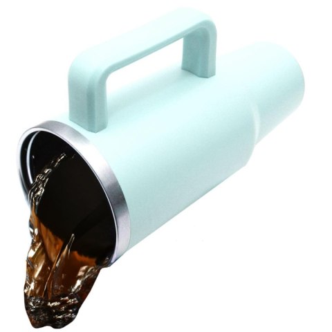 KUBEK TERMICZNY TURYSTYCZNY EXCELLENT HOUSEWARE 1200ML MIĘTOWY