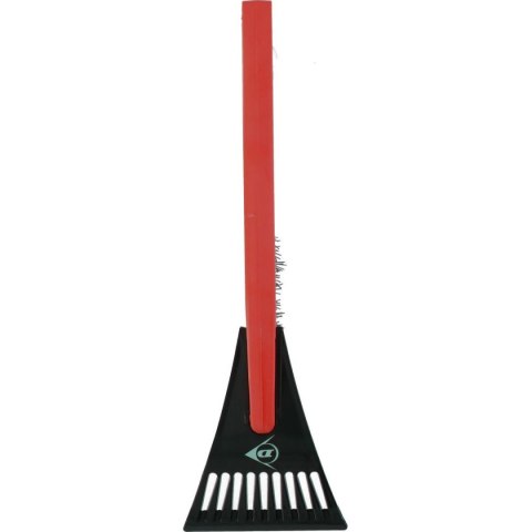 SKROBACZKA DO LODU SZCZOTKA 2W1 31CM DUNLOP CZERWONA