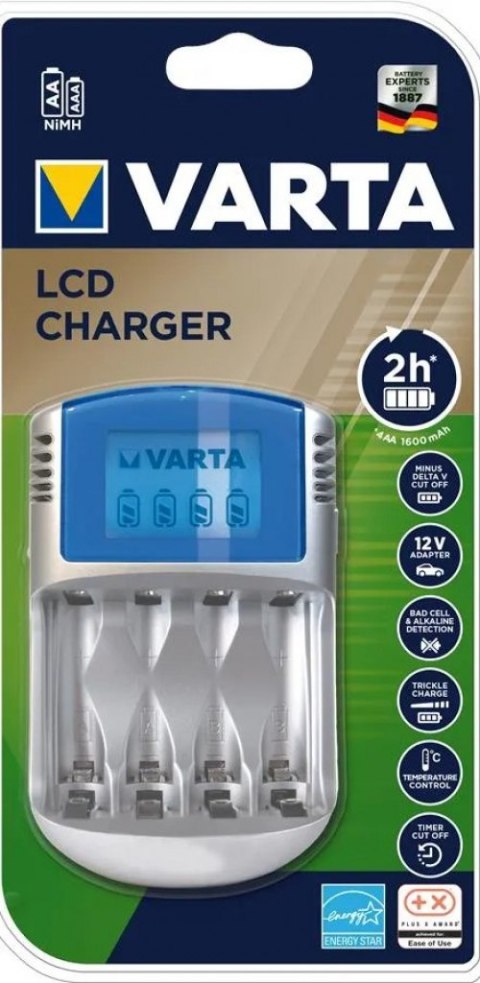 ŁADOWARKA VARTA LCD CHARGER 57070 zasilanie 230V/12V car/5V USB