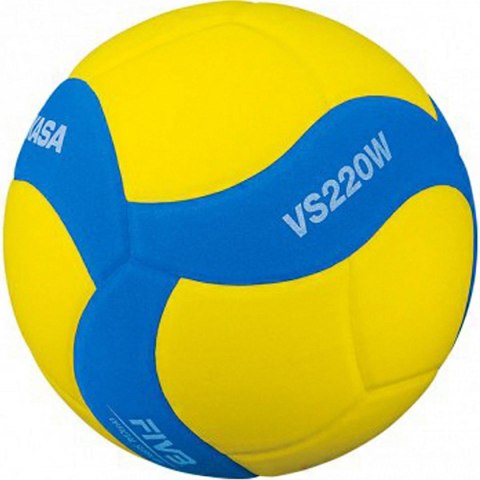 PIŁKA SIATKOWA MIKASA VS220W YOUTH NIEBIESKA