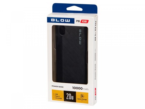 PowerBank 20WPB10B QC 20W 10000mAh Czarny