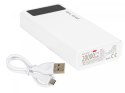 PowerBank PB20E QC+PD 20W 20000mAh+lightning Biały
