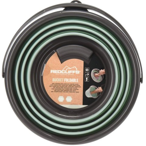WIADERKO TURYSTYCZNE SKŁADANE POJEMNIK NA WODĘ OKRĄGŁE 10L REDCLIFFS