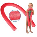 MAKARON NOODLE DO NAUKI PŁYWANIA NA BASEN COMFY CZERWONY