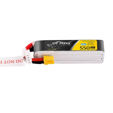 Akumulator TATTU 550mAh 11.4V HV 95C 3S1P XT30 long-pack