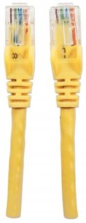 TECHLY Patchcord Cat6 UTP 0.5 m 100% Cu żółty 342339